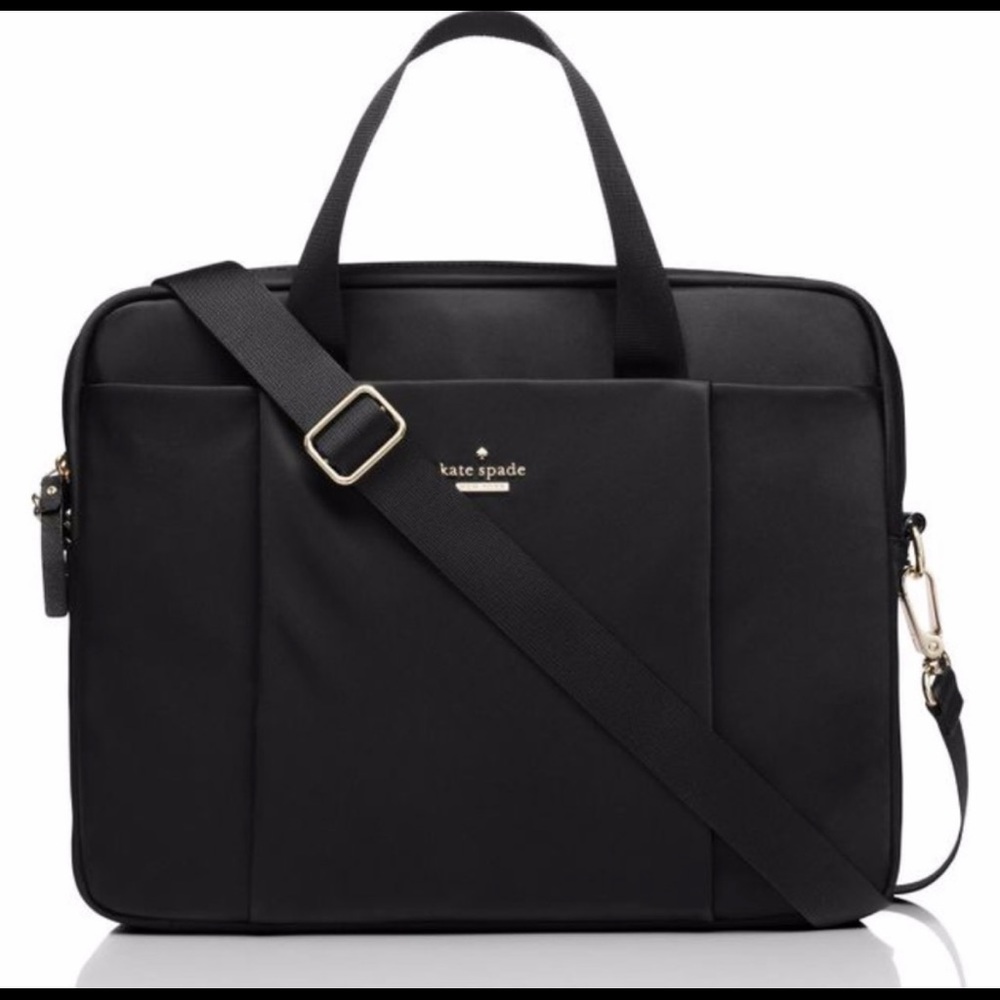 Kate Spade Laptop Commuter Bag 13” Classic Nylon Black